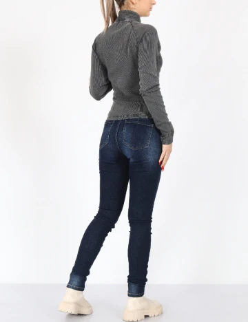 Bluza Only, gri inchis