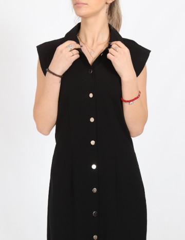 Rochie lunga Jacqueline de Yong, negru