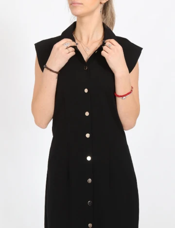 Rochie lunga Jacqueline de Yong, negru