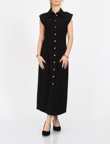 
						Rochie lunga Jacqueline de Yong, negru
