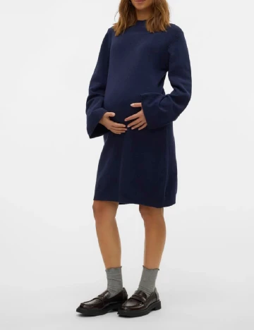 Rochie scurta Mamalicious, bleumarin Albastru