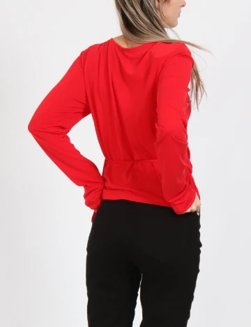 Bluza Pieces, rosu