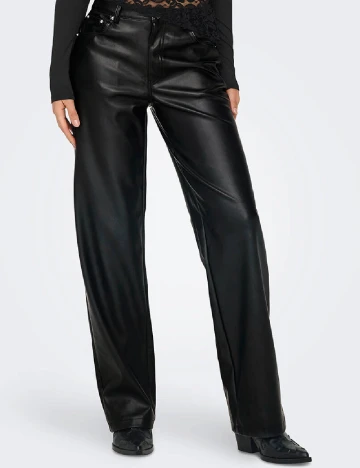 Pantaloni Only, negru