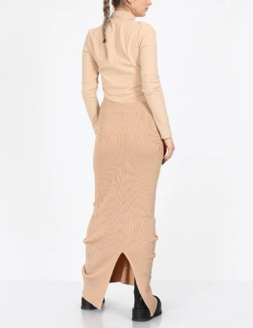 Fusta Vero Moda, maro deschis