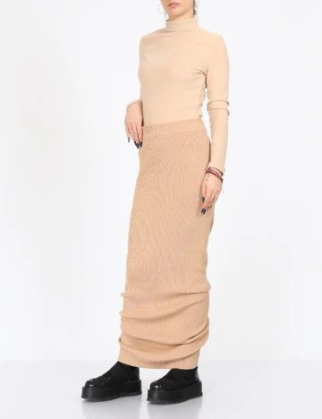 Fusta Vero Moda, maro deschis