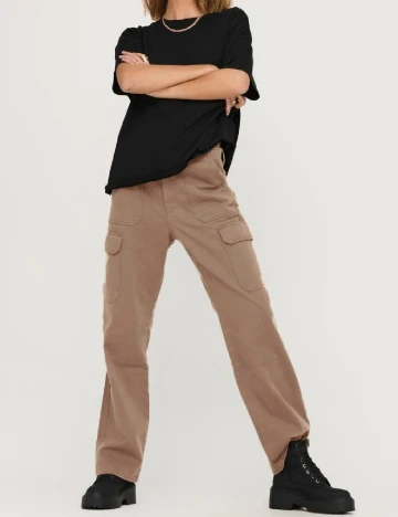 Pantaloni Only, maro