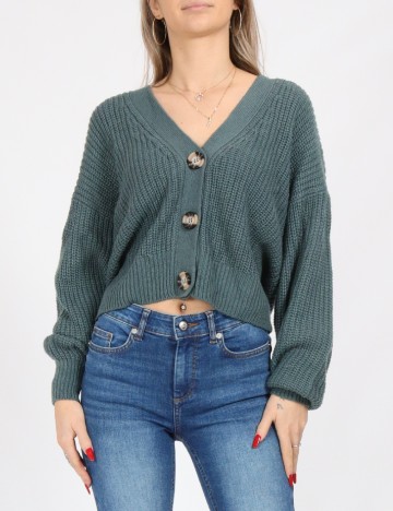 
						Cardigan Jacqueline de Yong, turcoaz