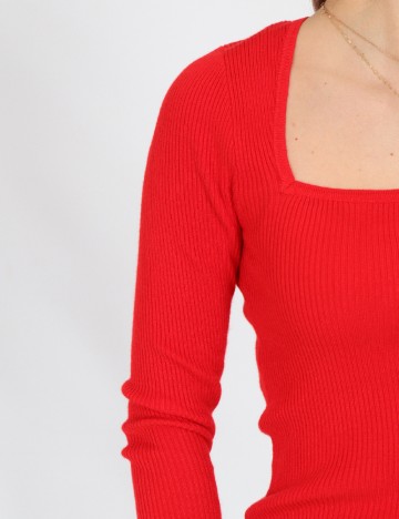 Bluza Vero Moda, rosu