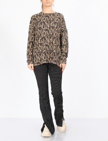 Bluza Only, maro/negru