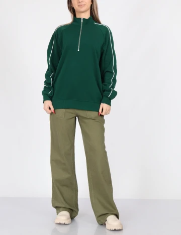 Bluza Pieces, verde