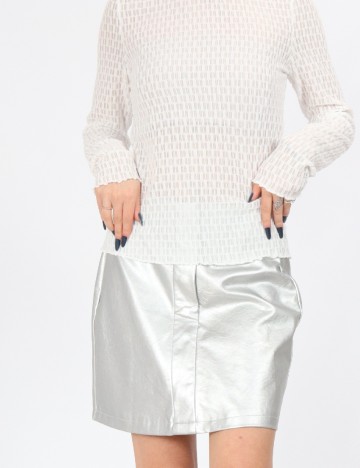Fusta Vero Moda, gri