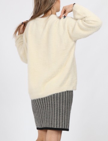 Pulover Vero Moda, ecru
