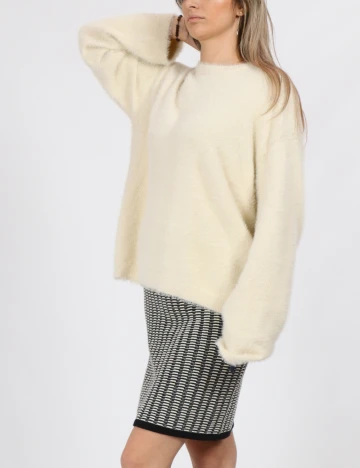 Pulover Vero Moda, ecru