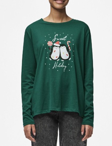 
						Bluza Pieces, verde