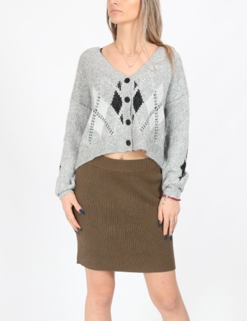 
						Cardigan Noisy May, gri
