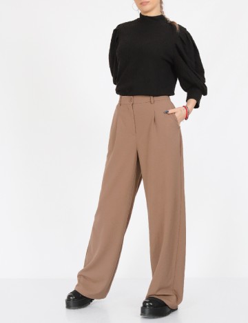 
						Pantaloni Vero Moda, maro