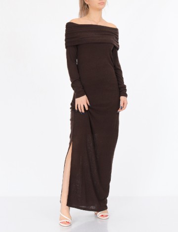 Rochie lunga Vero Moda, maro