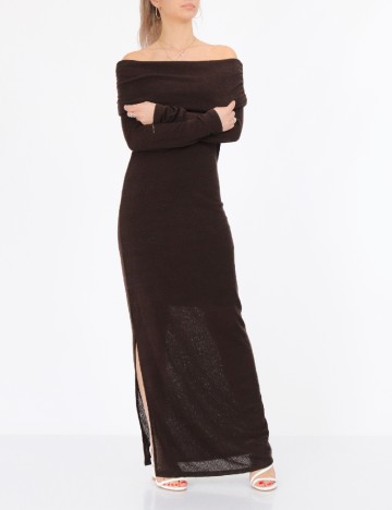 Rochie lunga Vero Moda, maro