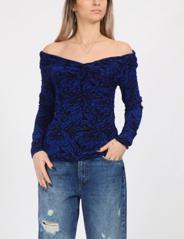 
						Bluza Only, albastru
