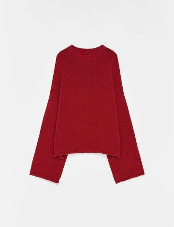 Pulover Bershka, rosu