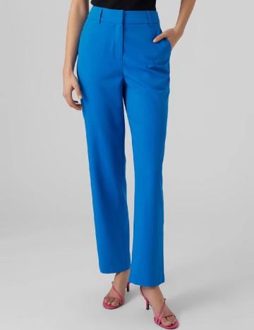 
						Pantaloni Vero Moda, albastru