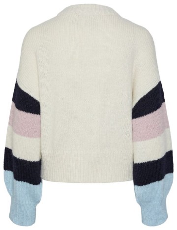Pulover Pieces, mix culori
