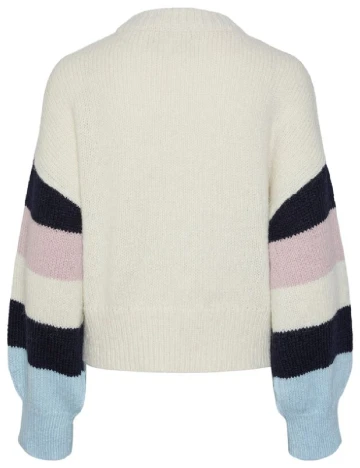 Pulover Pieces, mix culori