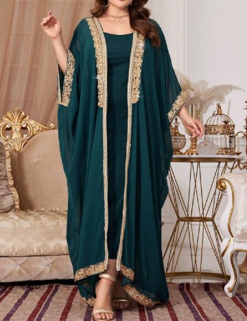 
						Compleu SHEIN CURVE, verde