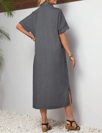 Rochie medie SHEIN, gri