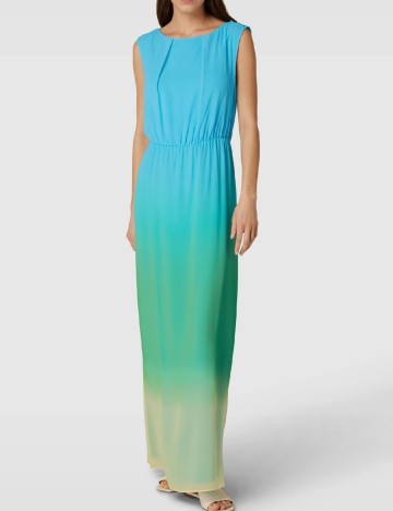 Rochie lunga Comma, mix culori
