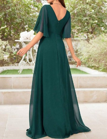Rochie lunga UNITHORSE, verde