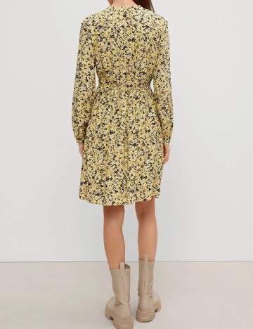 Rochie scurta Comma, galben