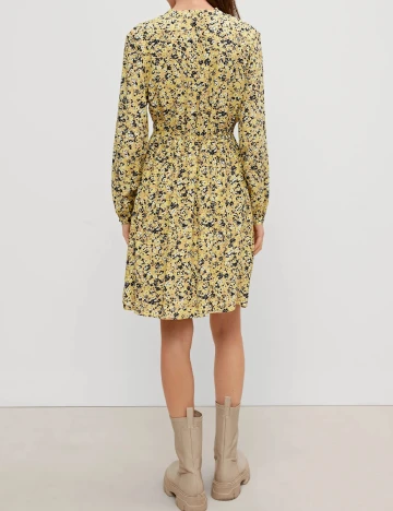 Rochie scurta Comma, galben