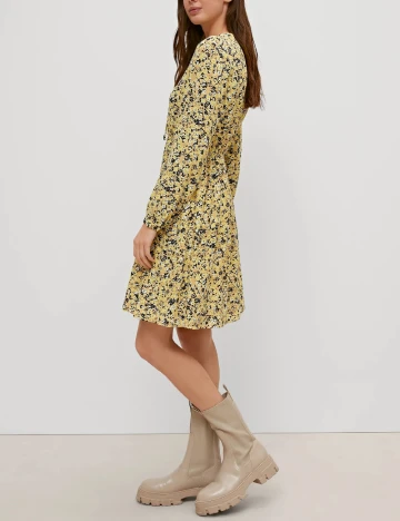 Rochie scurta Comma, galben
