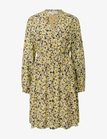 Rochie scurta Comma, galben