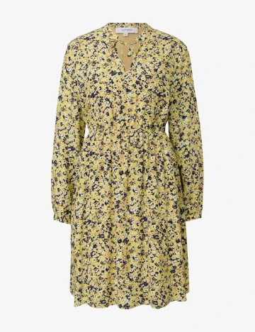 Rochie scurta Comma, galben