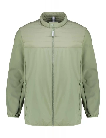 Geaca s.Oliver Plus Size Men, verde Verde