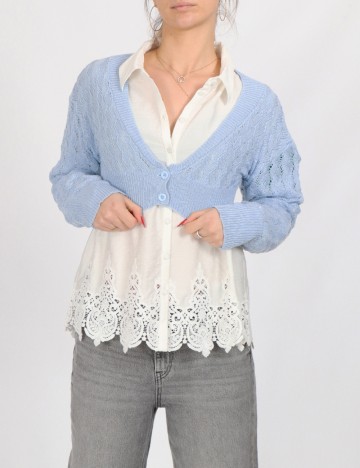 
						Top SHEIN, albastru