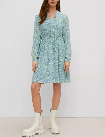 Rochie scurta Comma, albastru Albastru