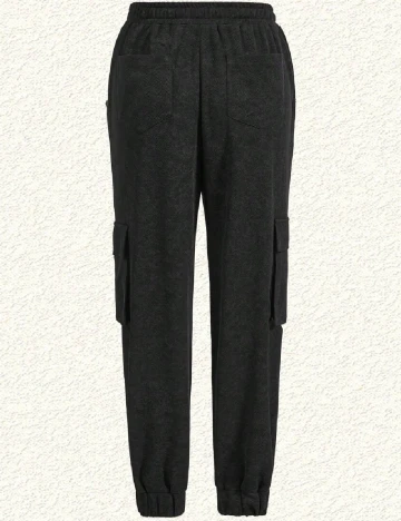 Pantaloni SHEIN, negru