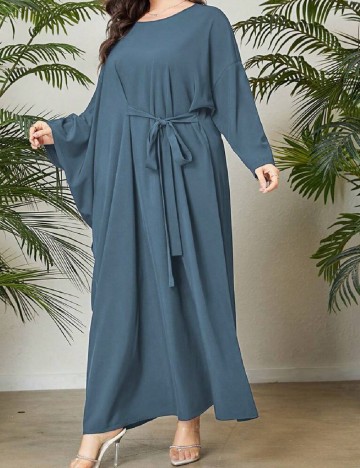 
						Rochie lunga SHEIN CURVE, albastru