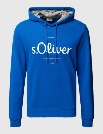 Hanorac s.Oliver Plus Size Men, albastru