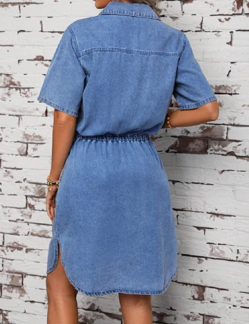 Rochie scurta SHEIN, albastru