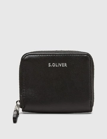 Portofel s.Oliver, negru Negru