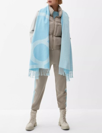 
						Fular s.Oliver, bleu