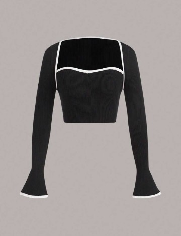 
						Set Cardigan si Top SHEIN, negru