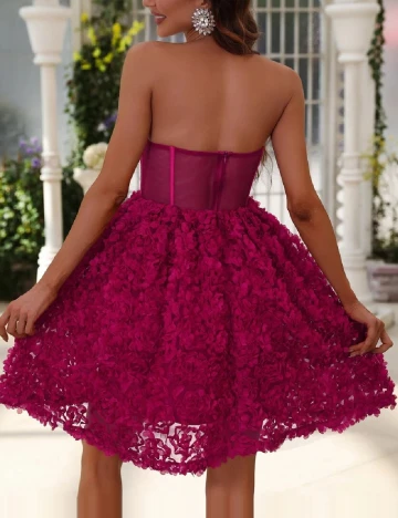 Rochie scurta Faeriesty, roz