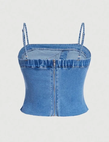 Top SHEIN CURVE, albastru
