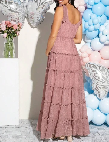 Rochie lunga SHEIN Maternity, roz