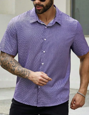 Camasa SHEIN Plus Size Men, mov